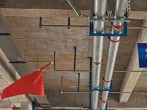 五指山管廊支架的安装方法
